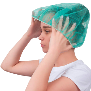 Green disposable strip cap