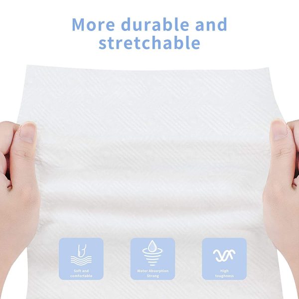 Wet & Dry Dual-use Disposable Cotton Facial Tissue Pure Cotton Facial Cleansing Cloths