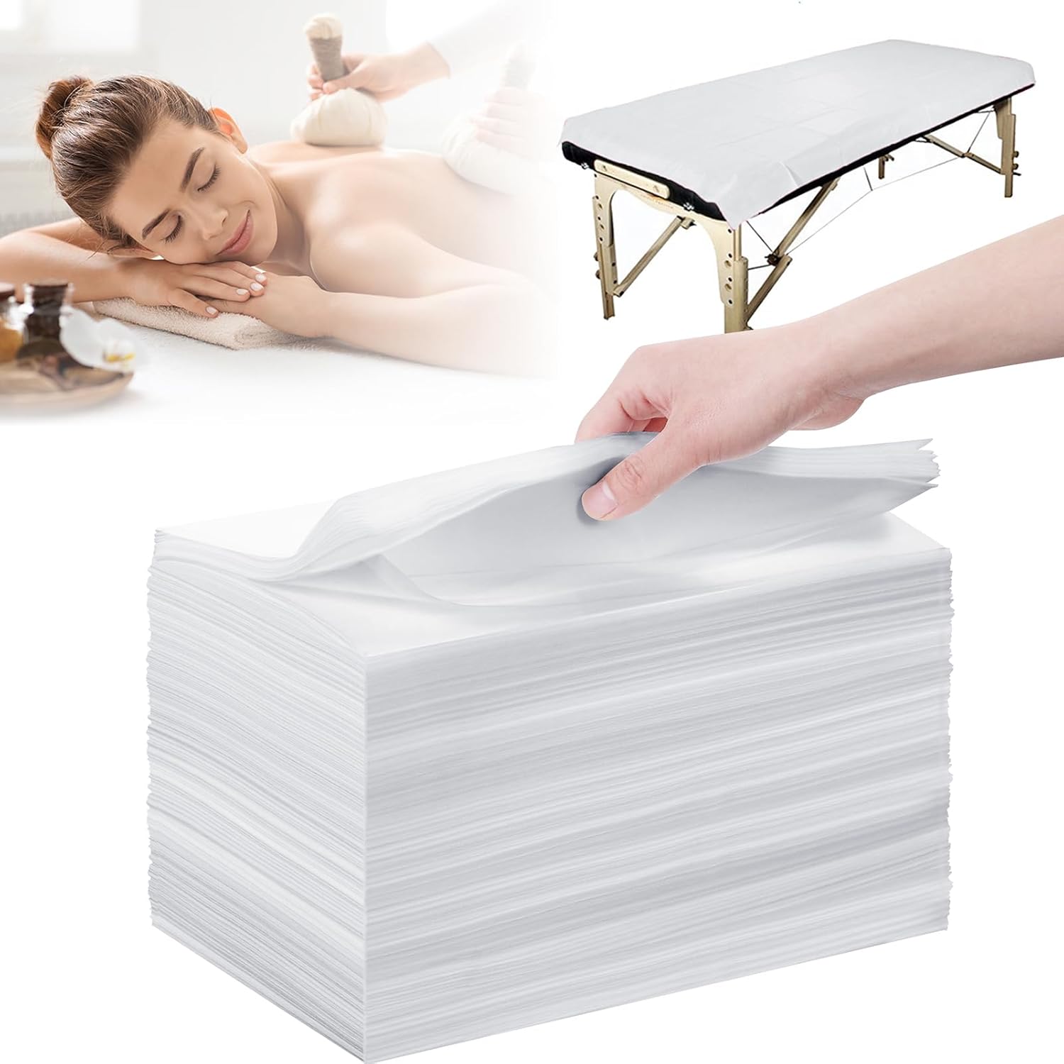 Disposable treatment bed sheets